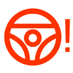 Power steering warning light