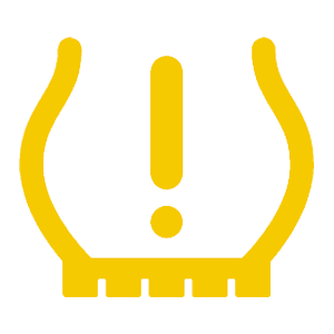 Tyre pressure warning light